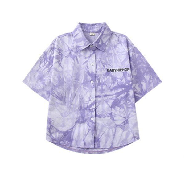 

kids shirts teen boys shirts short sleeve cotton shirt for kids summer children streetwear clothes casual korean shirts 3-16 years 230321, White;black