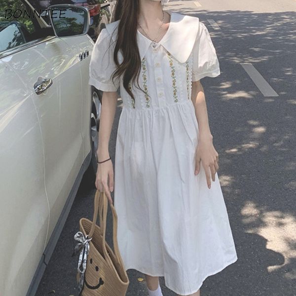 

casual dresses dresses women fashion preppy style casual summer holiday all-match female vestidos korean student tender basic party wear dai, Black;gray