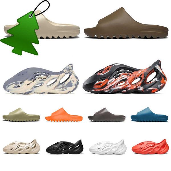 

sandals slides foam mens slipper black bone desert sand earth brown cream clay resin men women slippers outdoor beach designer sandals