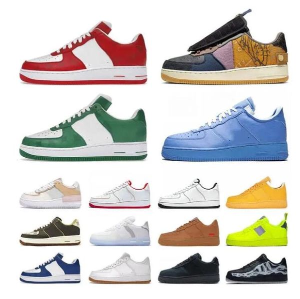 

airforces 1 designer casual shoes for mens womens paisley black cactus jack air beige force white gum mca utility volt triple black offs spo