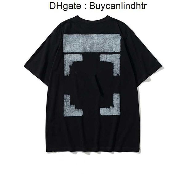 

ow short sleeved t shirt mens sweatshirt off designer t-shirt 3d printed cotton round neck pullover tee men women oversize tshirt m-2xl, White;black