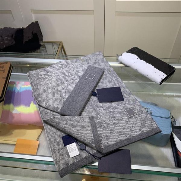 

2021 scarf designer fashion real keep high-grade scarves silk simple retro style accessories for womens twill scarve 03 colors2245, Blue;gray