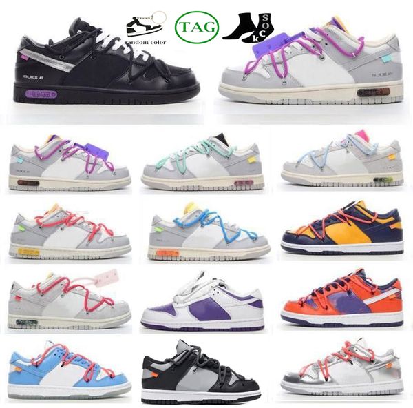 

2023 designer men women running sports shoes no.1-50 lot the offs white sb dunks low skate university pink fragment platform casual shoes