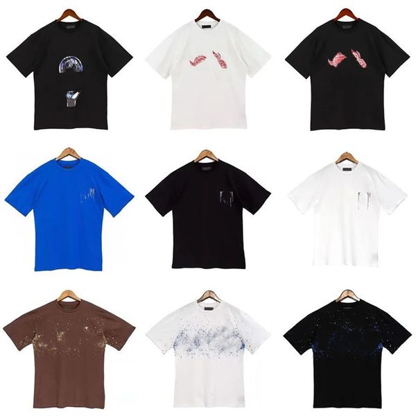 

designer mens t shirts men women short sleeve tees loose style summer women clothing, White;black