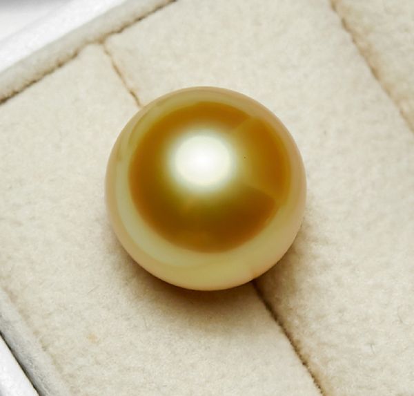 

loose diamonds charming 910mm natural sea genuine gold loose pearl undrilled 0886 230320, Black