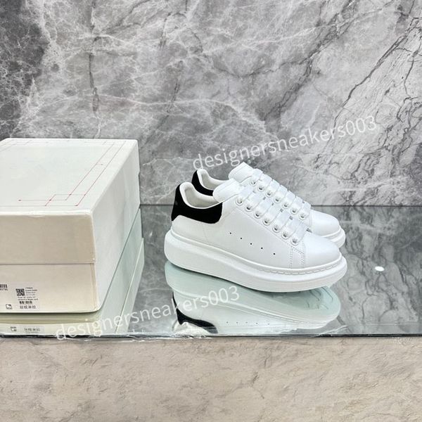 

2023men designer casual sneakers double shoes training shoe fashion luxury sneaker panel shoe platform lace up print plate-forme, Black