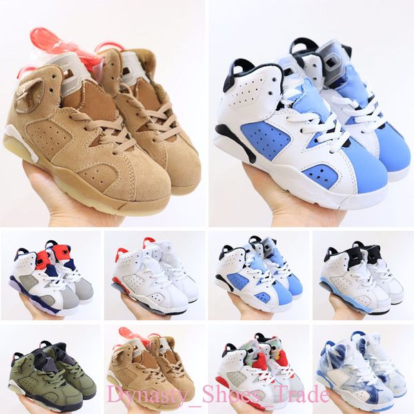 

kids shoes 6 vi sneaker infrared black cat carmine oreo basketball children boy toddlers trainers size 28-35