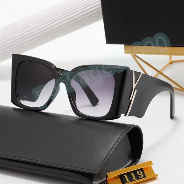 

Brand Sunglasses Designer for 2023 119 Black Brands Women Glasses UV Protectio glasses sunglasses for women s sun
