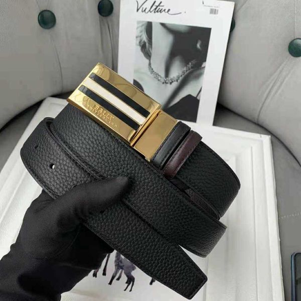 

new bali men's belt genuine leather business casual classic premium fashion reversible antique, Silver