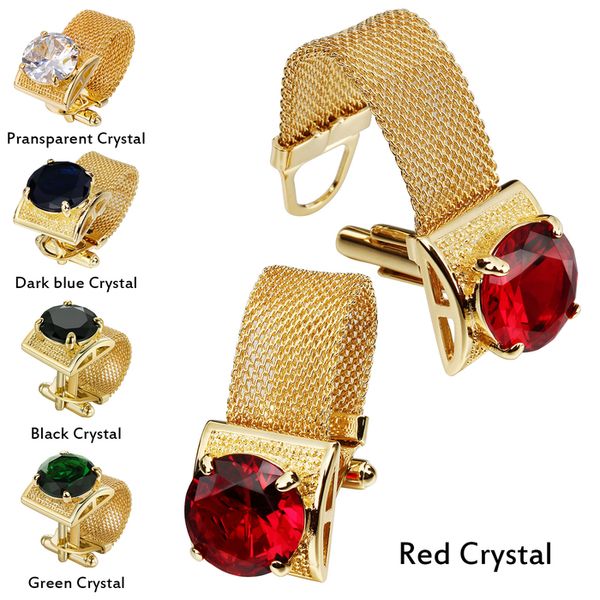 

cuff links hawson chain stone cufflinks for men with shiny accessories party gifts men's cufflinks button 17mm 230320, Silver