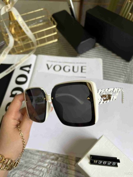 

luxurious designer balencigas wom sunglasses ens sage mens lady polarizer box body voice live flat glasses white 22ss, White;black