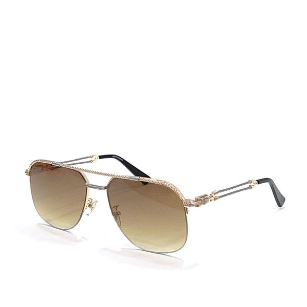 

mens sunglasses classic mens sunglasses retro full frame outdoor high end vintage uv 400 protection 18k gold men women fashion 0188, White;black