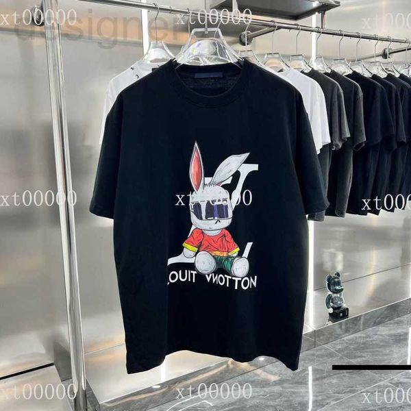 

men's plus size popular t shirts tee sweatshirt fashion high street short sleeves summer casual t-shirt breathable men women crew neck, Black;brown