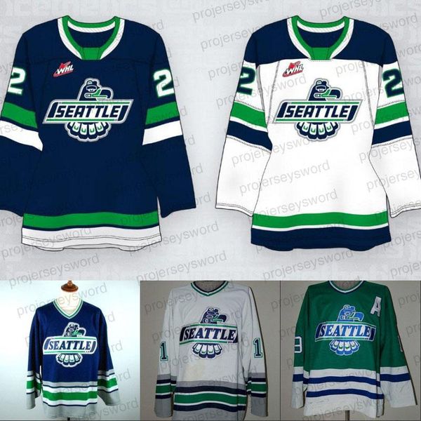 

seattle thunderbirds hockey jersey 5 kyle fecho 25 schmidt 7 ferone 22 malgunas 26 chapman 6 witt 5 benke 6 spiller 22 clymer 12 marleau 24, Black;red