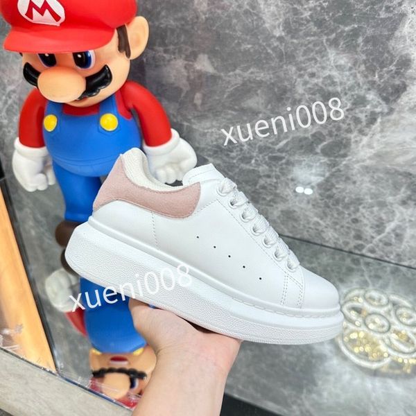 

fashion designer mens casual shoes white black trim upper brown leather metallic silver metallic gold laser blue mens woman, Red;white