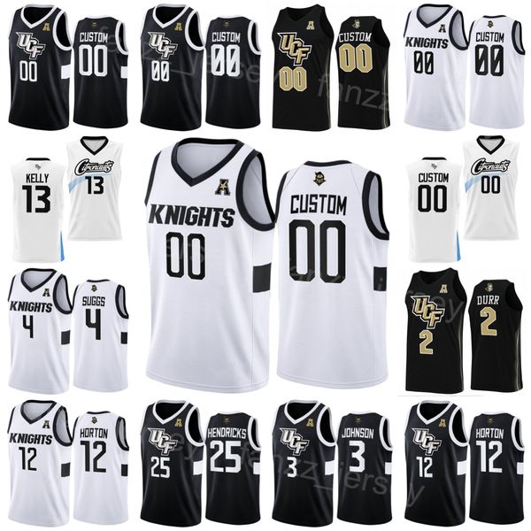 

college basketball 25 taylor hendricks jersey ucf knights 12 ithiel horton 13 c.j. kelly 3 darius johnson 4 brandon suggs 2 michael durr sti, Black