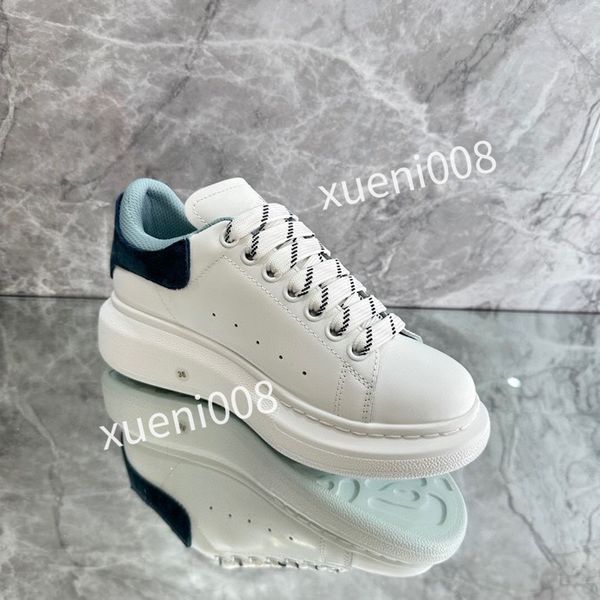 

new fashion designer mens casual shoes triple white black trim upper brown leather metallic silver metallic gold laser blue mens woman2023, Red;white