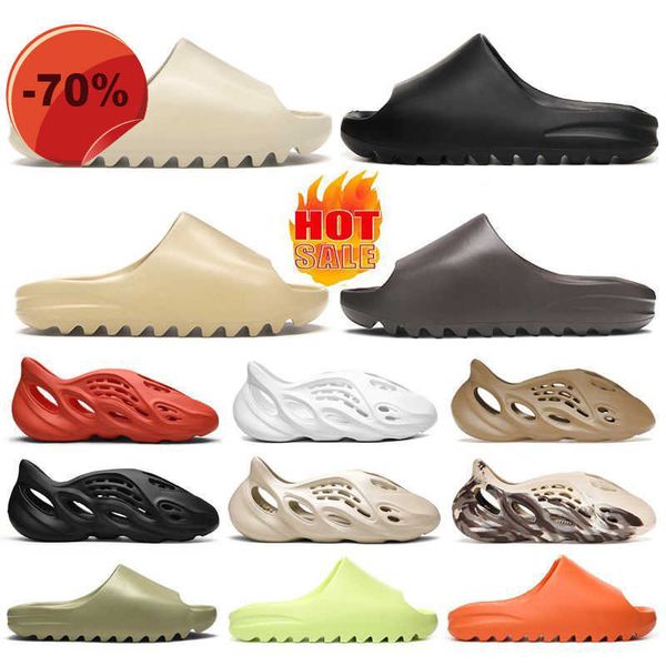 

slippers designer slides sliders foam runners sandals men women designers sneakers sandal shoe desert sand white black flip flops trainers
