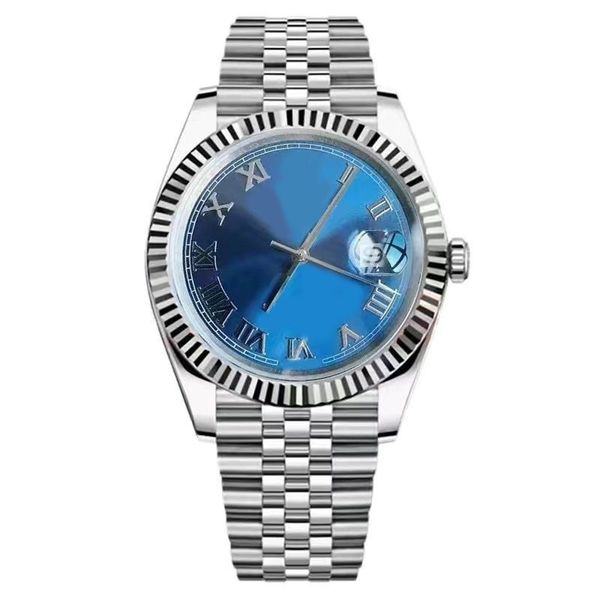 

904l stainless steel material mechanical 2813 movement watch exquisite luminous wristwatch waterproof precision popular designer mens watch, Slivery;brown