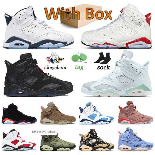 

6 6s jumpman arrival basketball shoes red oreo 2022 british khaki electric green infrared unc bordeaux sneakers infrared sing air jorden jor, Black