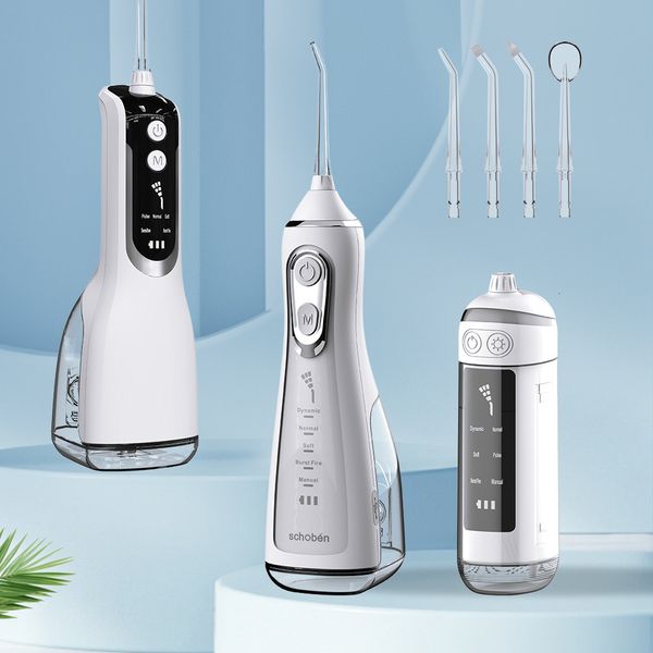 

other oral hygiene irrigator usb typec rechargeable water floss portable dental flosser jet 300ml teeth cleane 230321
