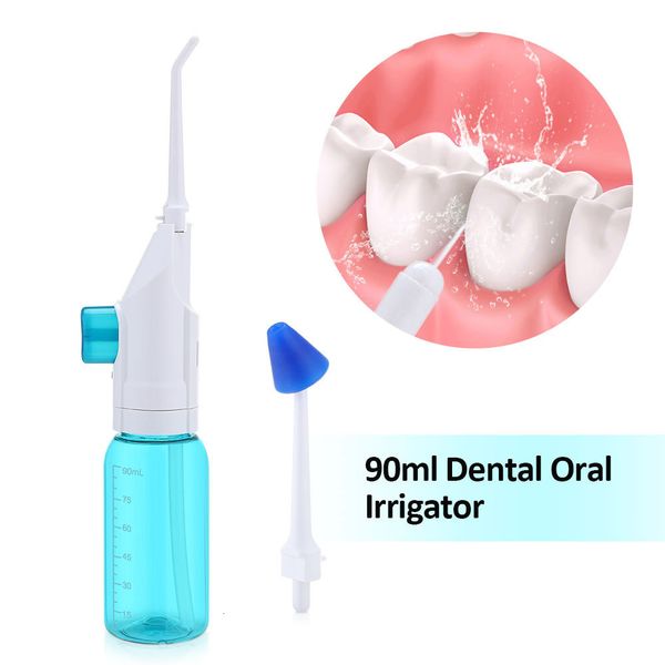 

other oral hygiene irrigator nasal nozzle care remove tartar stone manual pressure tooth washing instrument water tank 90ml 230321