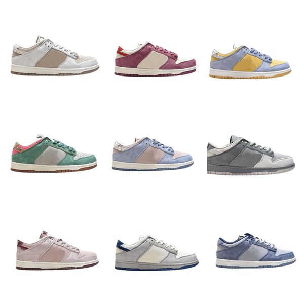 

fashion casual skateboard shoes r shoes lace-up sneakers dunk series low-sports skateboard shoes retro fashion leather platform sneakers