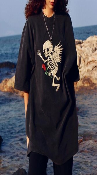 

mens t shirts high street graffiti letter print couple casual short sleeve loose pullover oversize hip hop tees5404091, White;black