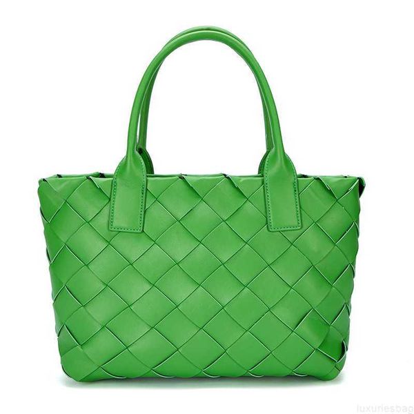 

botega venates jodie mini teen intrecciato pouch handwoven double sided tote shoulder fashion vegetable basket shopping bag large capacity h