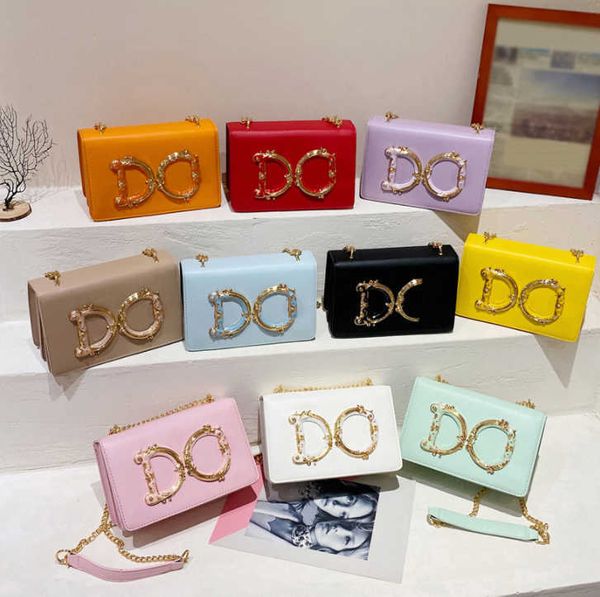 

designer bag crossbody bag handbags women luxury chain bags womens fashion all-match 2 letter classic pattern handbag wallets