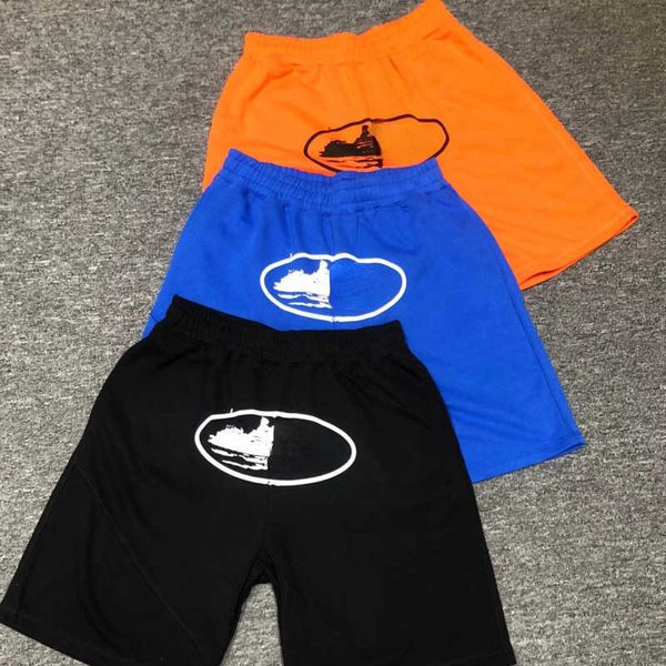 

mens shorts american hip hop loose shorts designer pants 3d printing slacks fashion beach pants sweatpants, White;black