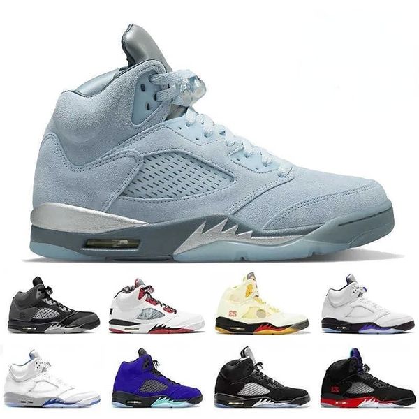 

2023jumpman 5 og 5s mens retro basketball shoes sneaker bluebird concord raging bull racer blue jade horizon green bean hare concord easter