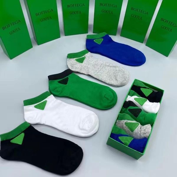

bottega gooya socks underwear designer luxury summer mens womens cotton sock classic letter comfortable fashion movement stocking c6, Black