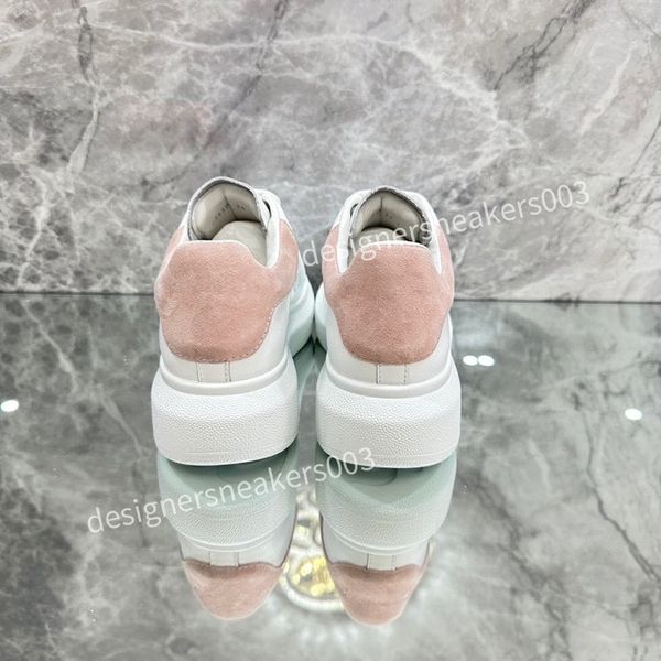 

new women designer casual sneakers double shoes training shoe fashion luxury sneaker panel shoe platform lace up print plate-forme2023, Black