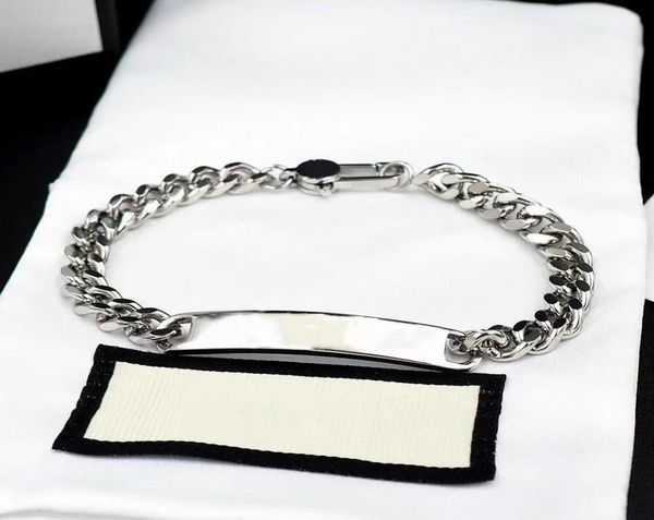 

designer jewelry silver gold bracelet for women men bangle stainless steel jewellery luxury charm bracelets designer 8928806, Black