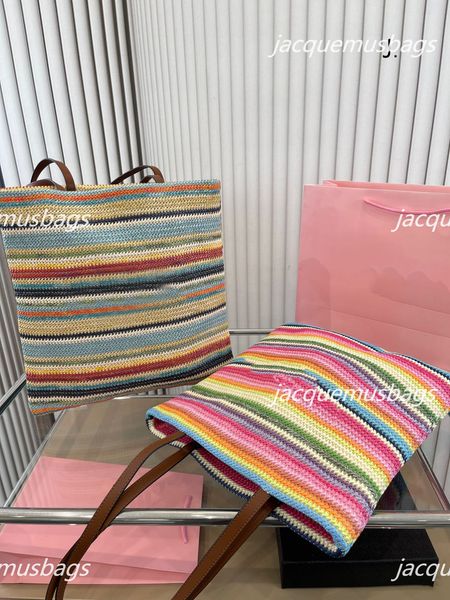 

miu cotton tote bag designer luxury straw weed totes shopping beach crossbody bags purse shoulders cross body handbag