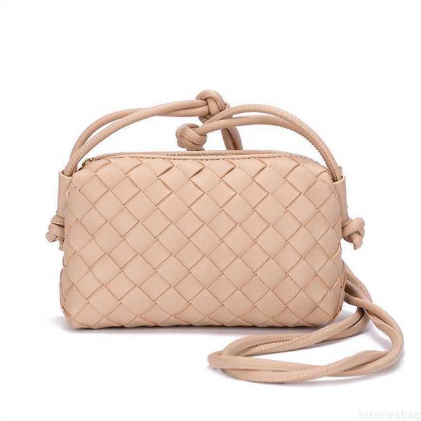 

botega venates jodie mini teen intrecciato pouch rhombic woven small square fashion versatile texture soft leather pillow one shoulder cross