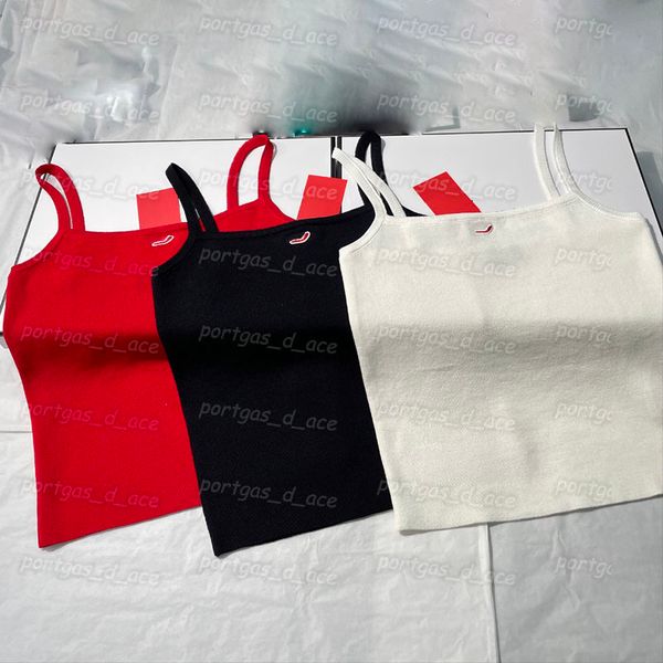 

luxury women t shirts designer sling summer cool street style tanks, Black