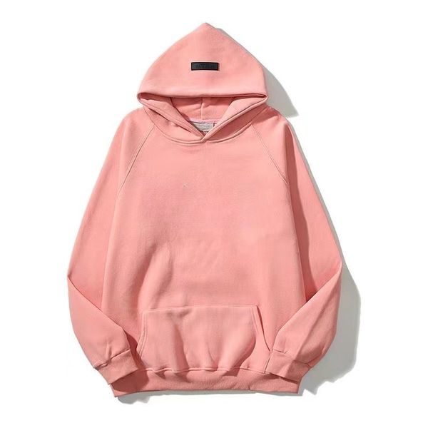 

2023new pink hoodie mens women pullover winter warm man clothing pullover clothes hoodys sweatshirts high1 quality, Black