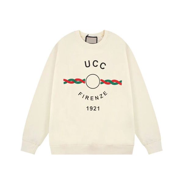

mens sweatshirts designer sweater men sweater round neck casual long sleeve men's fashion letter printing couple clothing, Black