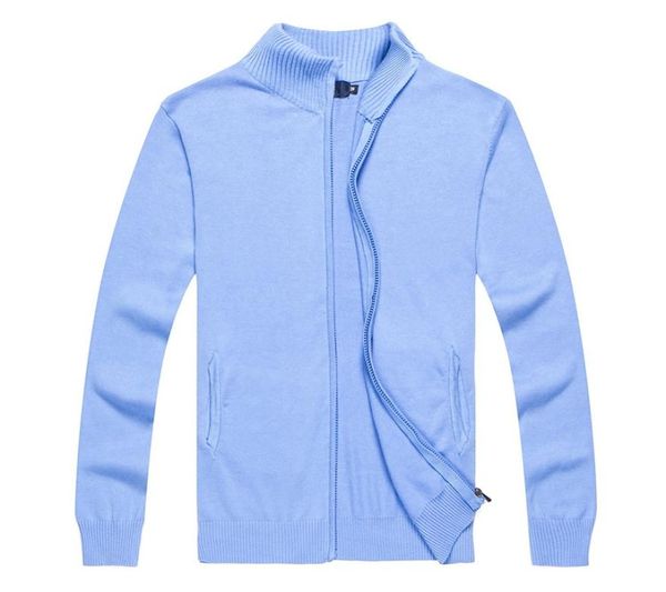 

s905 new arrival autumn mens designer cardigan sweater pure color business casual sweater male 10 colors can be optional7546409, White;black