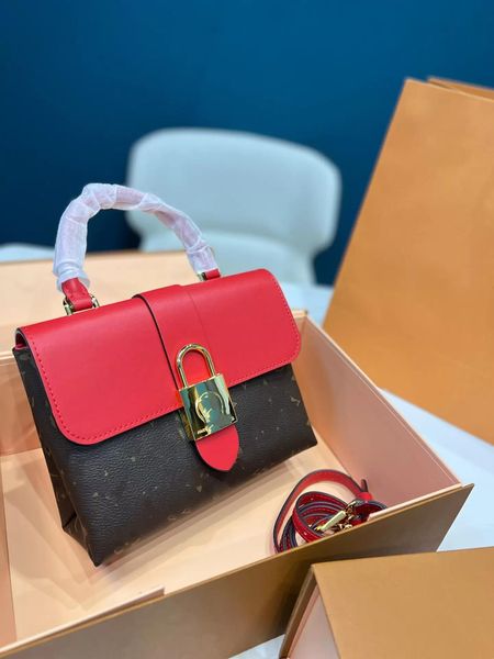 

10a 2023 level replication designer cross body bag 20cm locky bb high-end shoulder handbags m46318