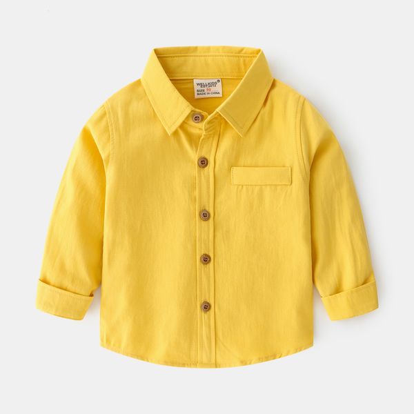 

kids shirts spring autumn 2 3 4 5 6 years handsome solid color cotton mandarin collar long sleeve shirts for baby toddler boys clothes 23032, White;black
