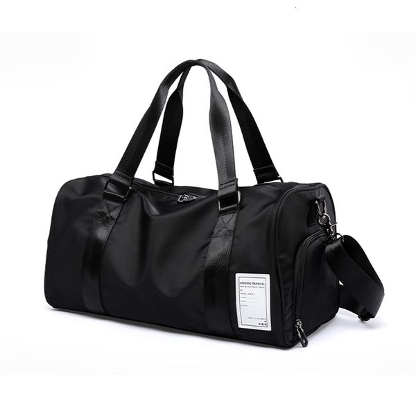

stuff sacks fashion nylon travel sports bags large capacity men training dry and wet tas for shoes fitness weekend luggage shoulder handbags