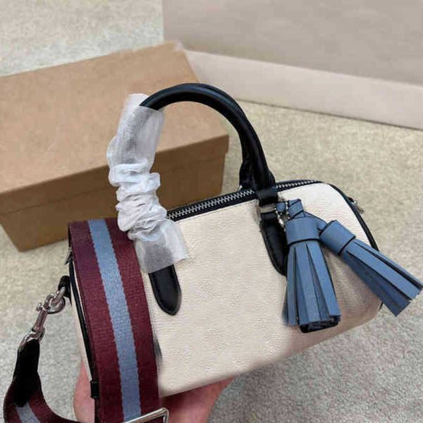 

cylinder bags pillow designer bags shoulder bags women messenger travel bag classic style fashion flowers lady totes luxury handbags 220902