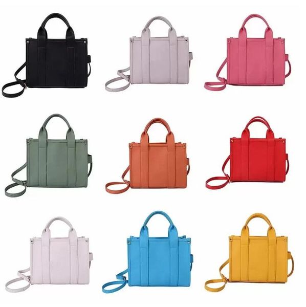 

2023 fashion designer bags the tote bag fashion luxury women crossbody purse multi pochette handbags pu leather purses shoulder casual squar