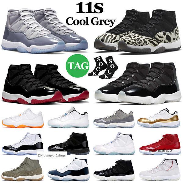 

cool grey 11 11s mens basketball shoes animal instinct 25th anniversary barons bred concord cap and gown high low men wo air jorden jordon, Black