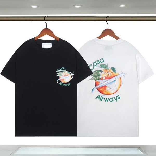 

summer sweatshirt men women t shirt casa designer tshirt casablan 3d print short sleeve tshirt round neck sports tee cotton pullover tshirts, White;black