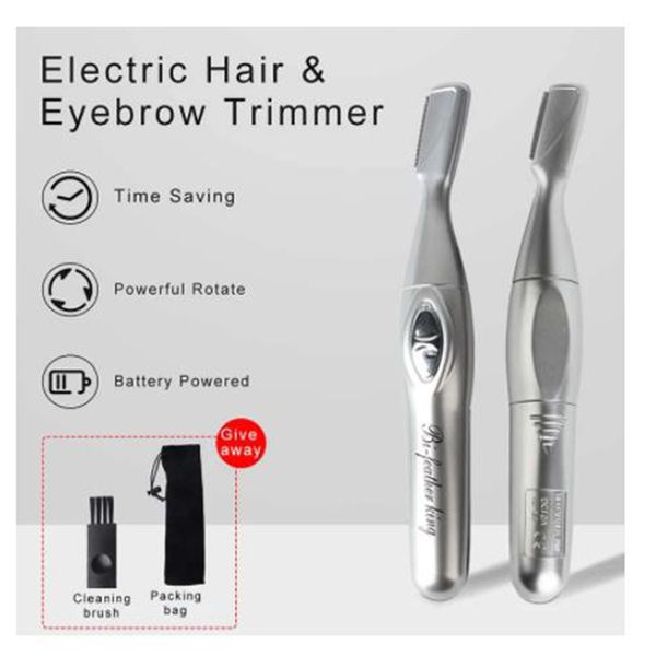 

electric eyebrow trimmer men's and women's automatic eyebrow trimmer artifact hair removal beauty trimmer beginner beauty tool