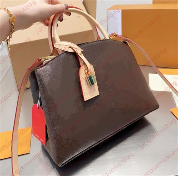

women bag montaignes bb handbag with lock tote designer shoulder crossbody bags vintage genuine leather monograms messenger wallet dhgate ha